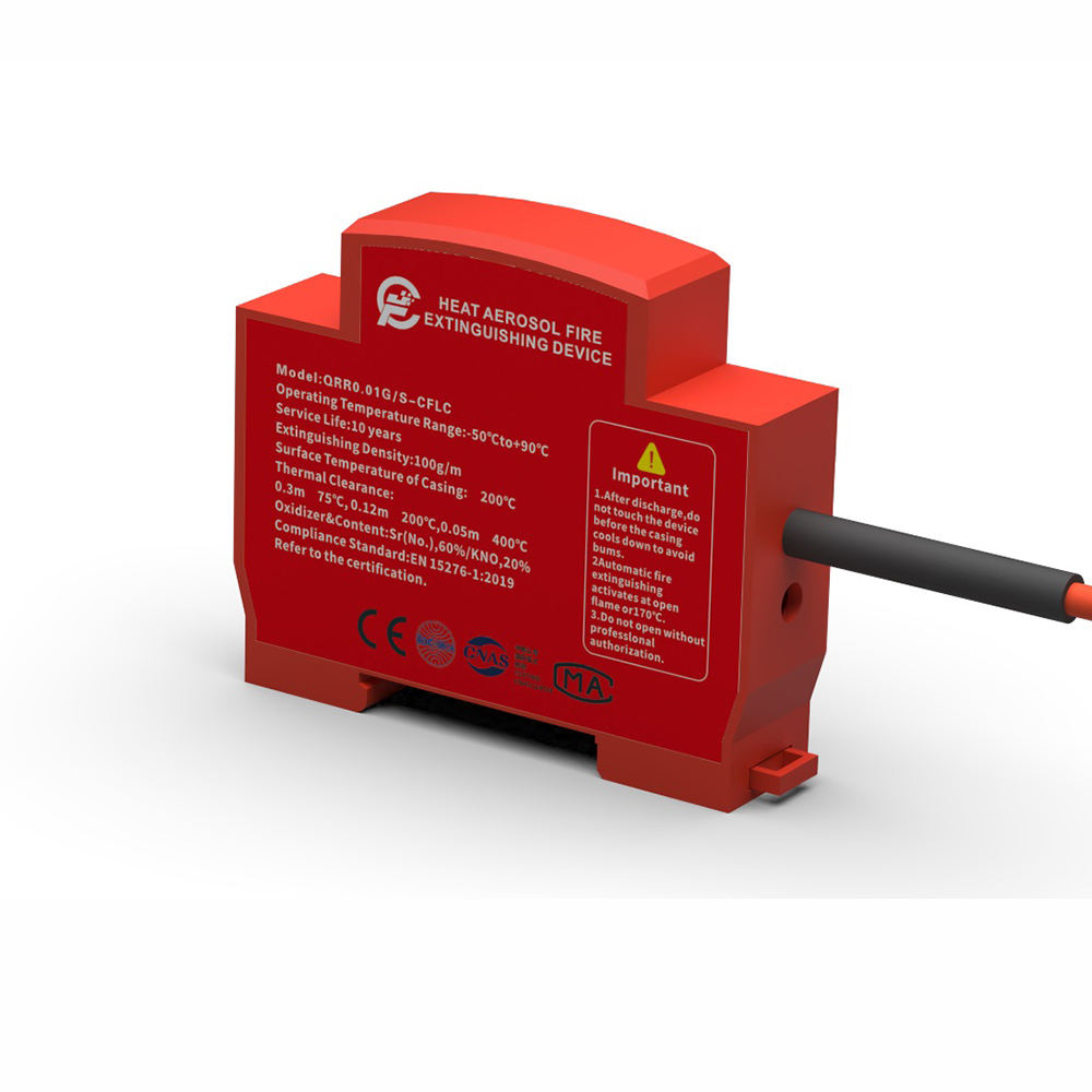 CFLC Small aerosol fire extinguisher for switch cabinet,battery pack